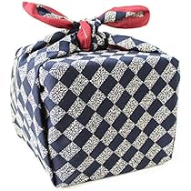 Amazon｜風呂敷 大判 90cm 角菊 紺 いせ辰 綿100% 江戸千代紙